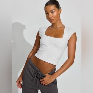 Garage Square Neckline T Shirt